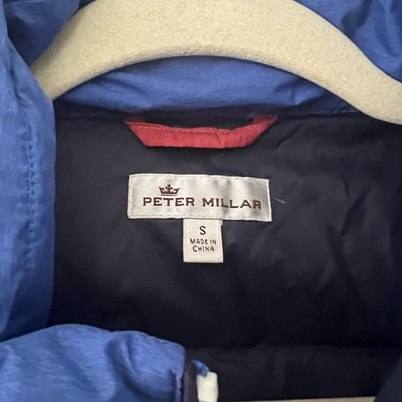 Peter Millar lightweight men’s down vest. Royal blue. - Picture 2 of 5